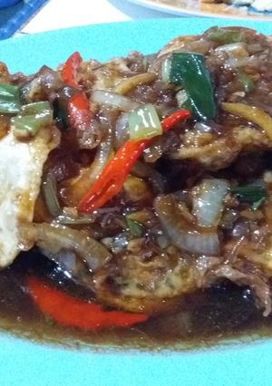 Foto resep Telor mata sapi saos tiram