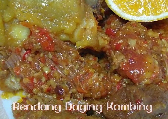 Rendang Daging Kambing