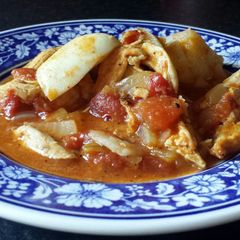 A picture of Leftover Chicken Stew.