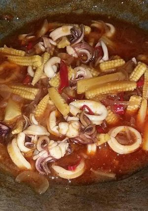 Foto resep Cumi Saus Asam Manis