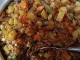Irish and veggies sauce
