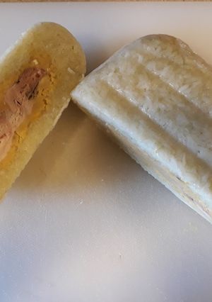 Hình của món Bánh chưng không lá.