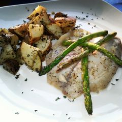 A picture of Grilled tilapia.