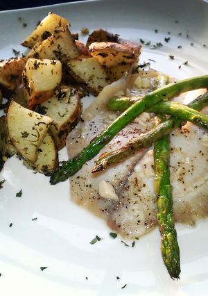 A picture of Grilled tilapia.