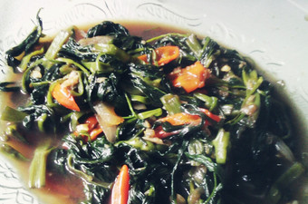 Resep Tumis kangkung teriyaki Anti Gagal