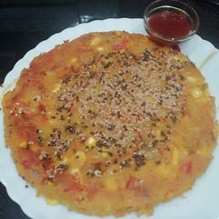 A picture of Poha Cake.