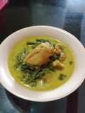 Gulai Kuning Ayam Paku/Pakis