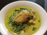 Gulai Kuning Ayam Paku/Pakis