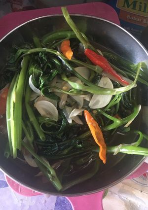Foto resep Tumis kangkung anti gagal