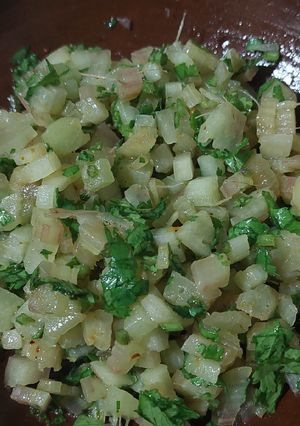 Una foto de Pebre con Tallo de Nalca 🌱💚♻️