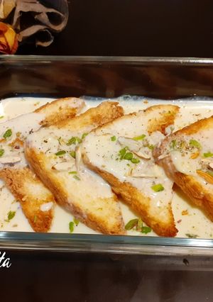 A picture of Shahi Tukda.