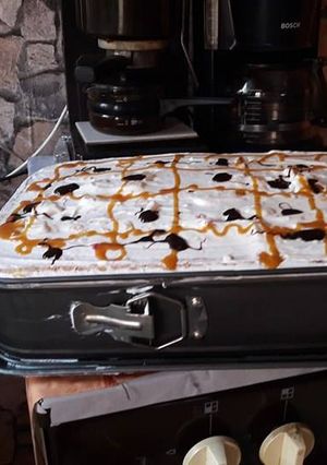 Tejszines mascapornes torta recept fotója
