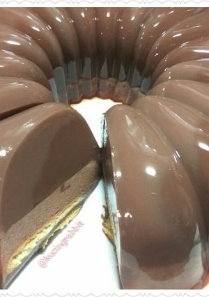 Foto resep Puding Busa Lapis Cokelat