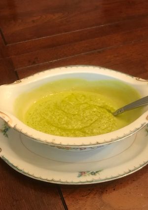 Una foto de Mayonesa con aguacate