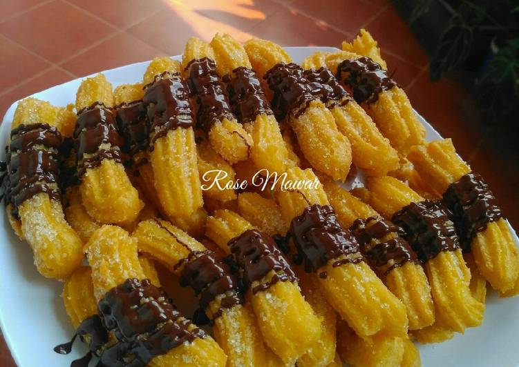 Resep Churros Anti Gagal