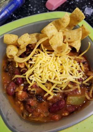A picture of Chicken Chili.