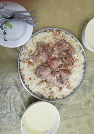 صورة لوصفة منسف دجاج