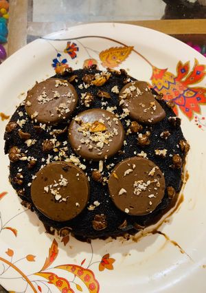 A picture of Quick Chocolate Cake without Oven!.