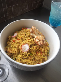 A picture of SeaFood Paella.