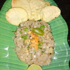 A picture of Sabudana khichdi.