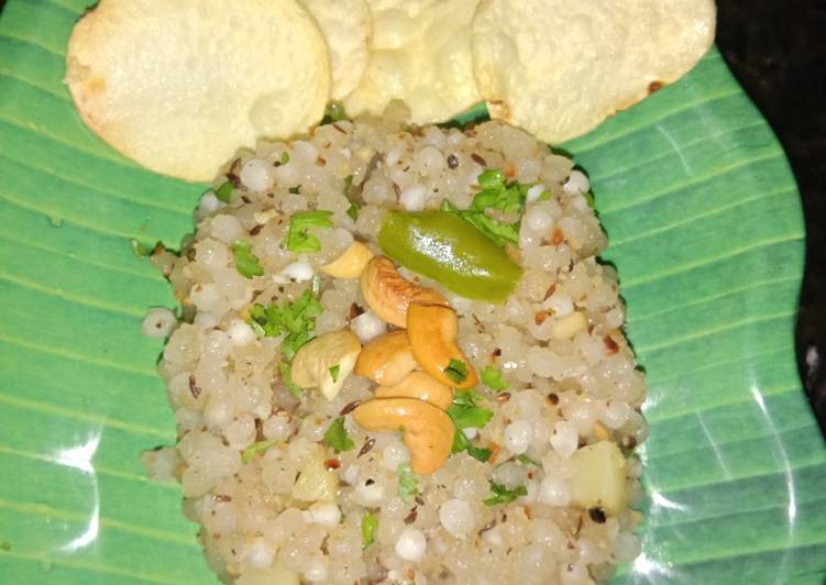 Sabudana khichdi