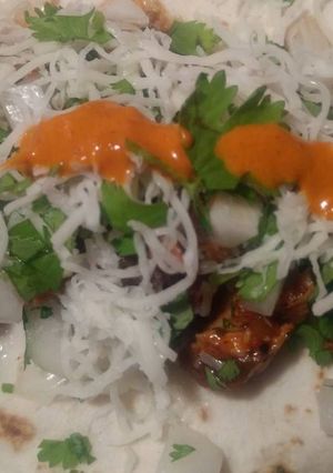 A picture of Pork Tacos Crockpot.