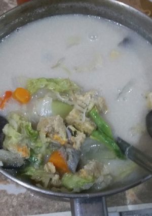 Foto resep Sayur lodeh simple bahan iris