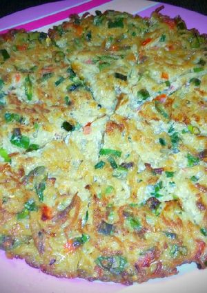 Foto resep Omelet Mie(Martabak Mie)🍕