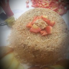 A picture of Qeema palao.