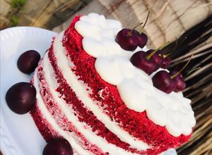 Una foto de Red Velvet Cake