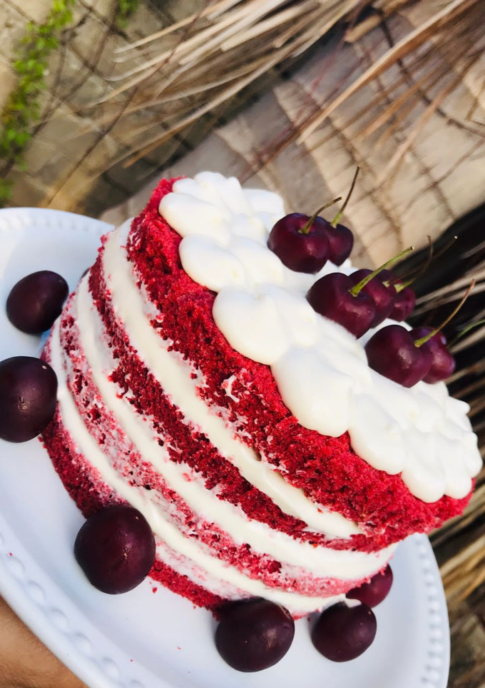 Una foto de Red Velvet Cake