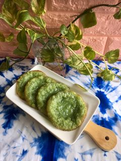 Foto resep Cucur Pisang Pandan