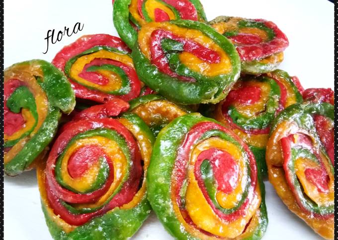 Easiest Way to Prepare Perfect Sweet colourful Custard mathari