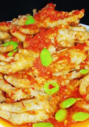 Foto resep Ceker Mercon Pete