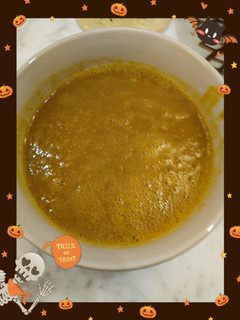 水深火熱泡泡地獄之素食南瓜湯(低醣生酮餐)(素食料理)(家常好湯)(簡單料理)(快速料理) 的食譜成品照片