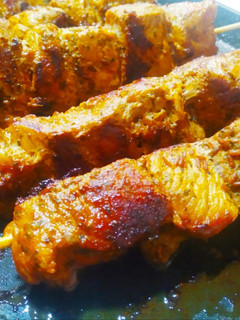 Una foto de Pinchitos de carne a la plancha