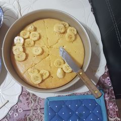 A picture of Banana Sponge CAKE🎂.
