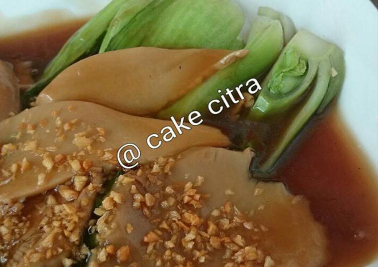 Resep: saat makan malamAngsio Jamur Abalone
