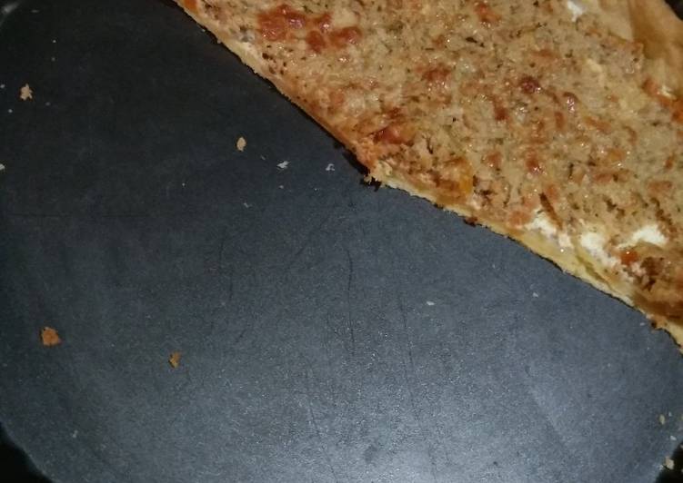 Quiche de atún y tomate con Thermomix