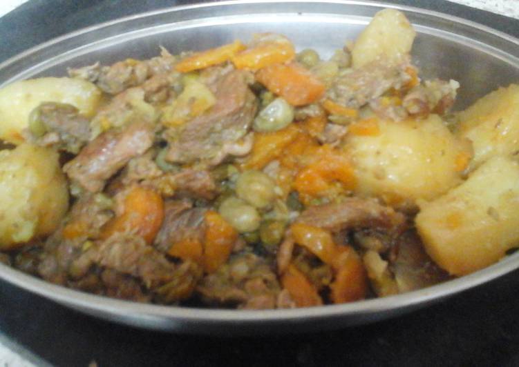 My Hot and Warming Lamb Stew. 😊
