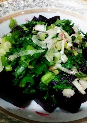 A picture of Beetroot salad.