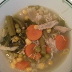 A picture of Turkey Escarole Soup.