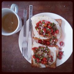 A picture of Latin eggs.