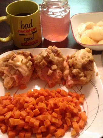 Simple Way Make Recipe Slow Cooker Chicken Cordon Bleu that is Can Pamper Your Tongue, Perfect}