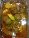 Tempting Meat Balls by Nancy
