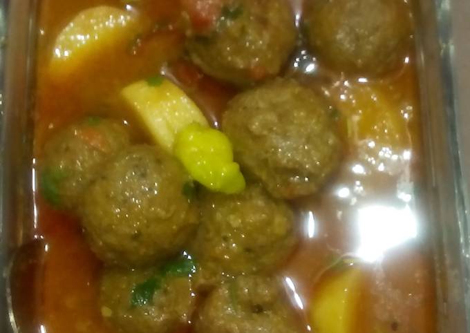 Tempting Meat Balls by Nancy