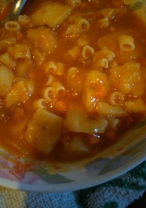 Una foto de Sopa