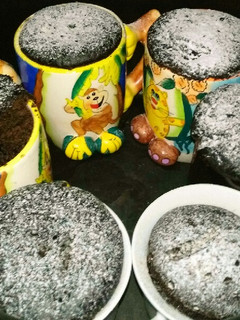 صورة لوصفة كيك المج السريع من غير فرن