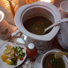 A picture of Vegetables soup.