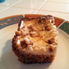 A picture of Pumpkin Cheesecake Bars.